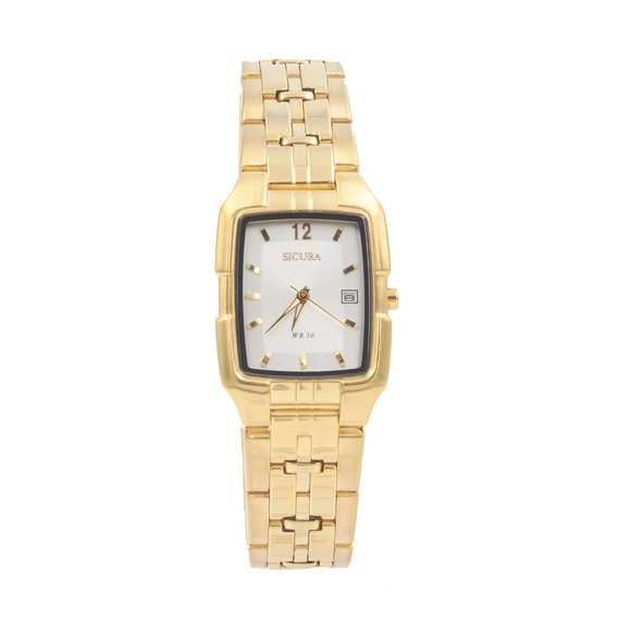 Sicura Gold Tone Watch